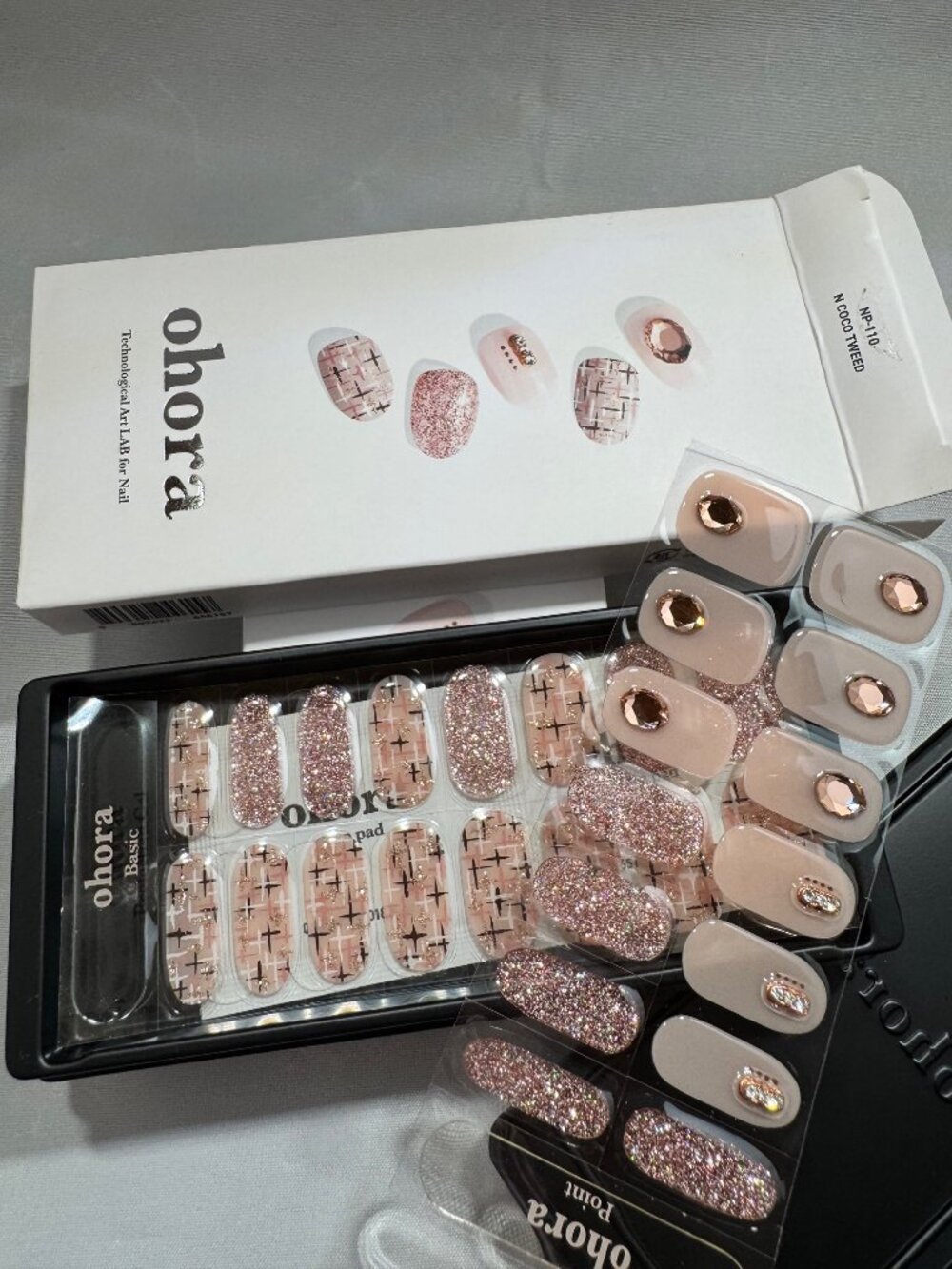 NEW! Ohora Semicured Gel Nail in Coco Tweed